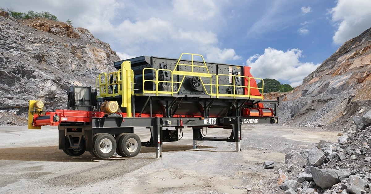 UF473 Wheeled Screening unit