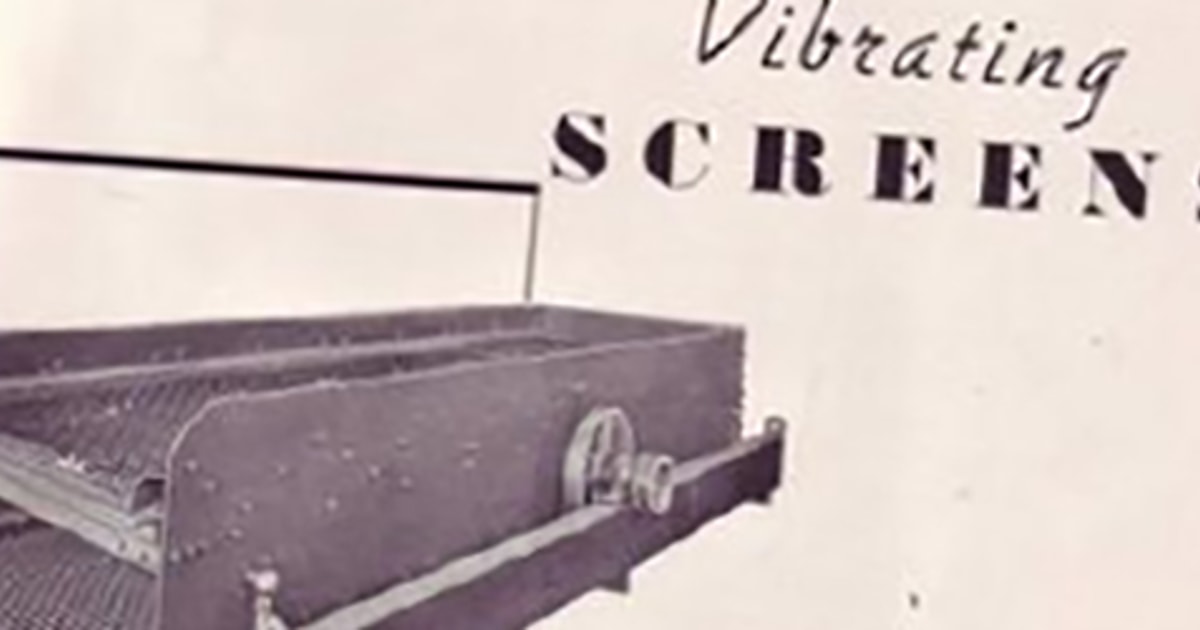 The history of screening
