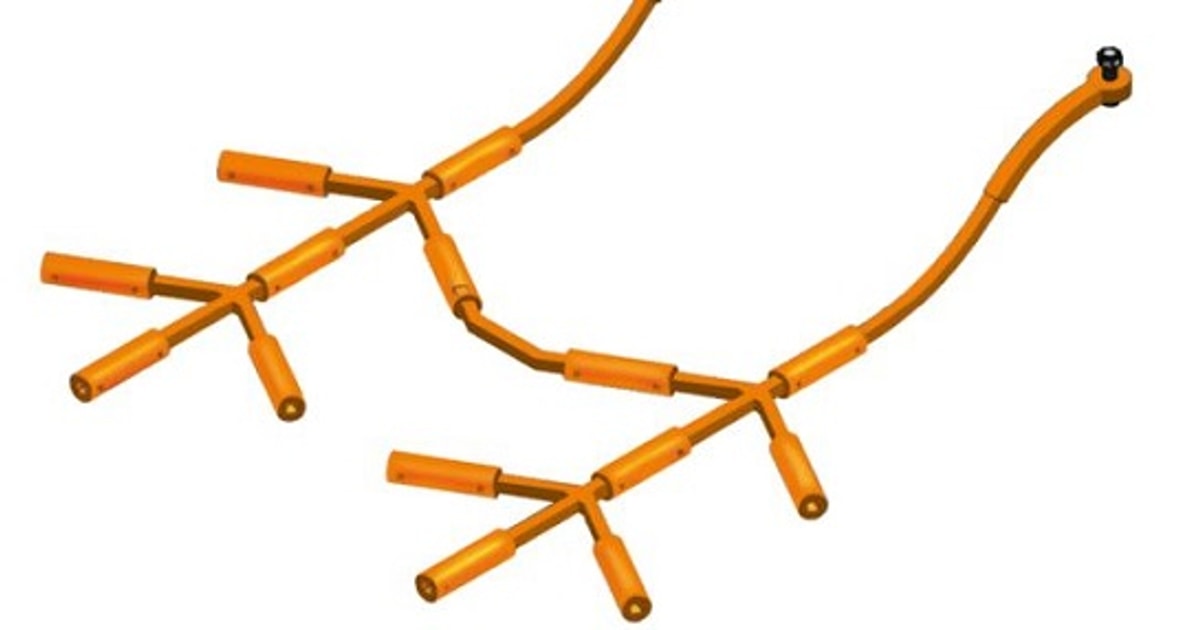 Modular self cleaning ropes