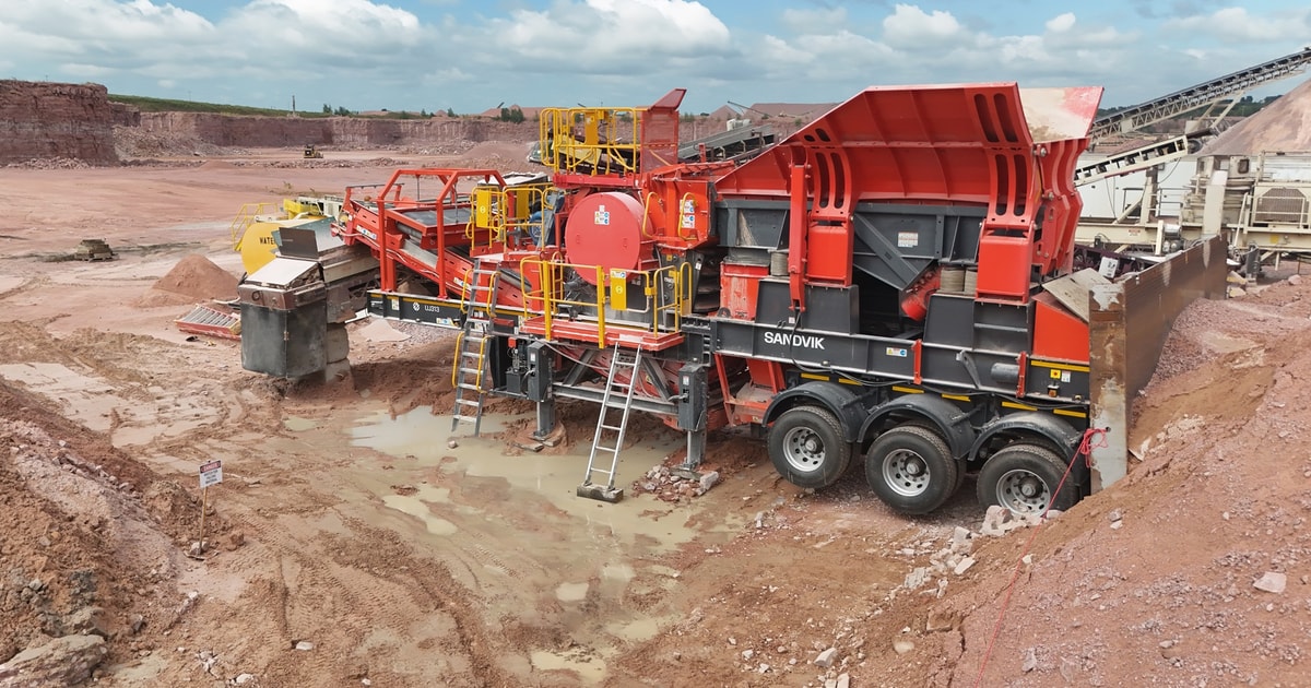Sandvik launch new wheeled jaw crusher