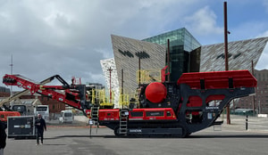 UJ443E electric jaw crusher