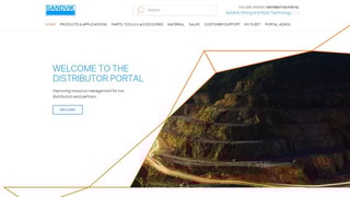 Sandvik distributor portal