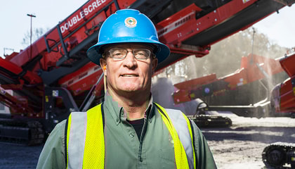 Oconee County quarry assistant manager Thom Moxley.