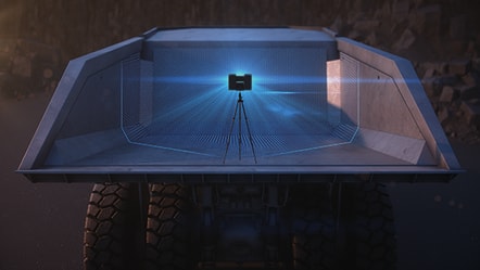 Sandvik Truck box scanning