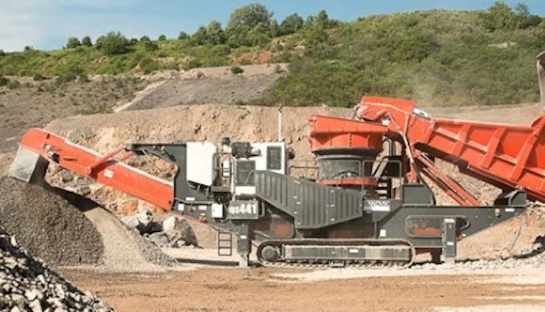 Sandvik QS441 Mobile "S" cone crusher