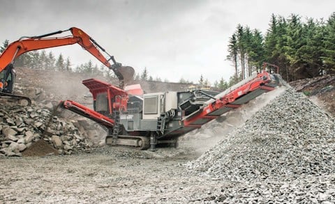 QJ341+ mobile jaw crusher