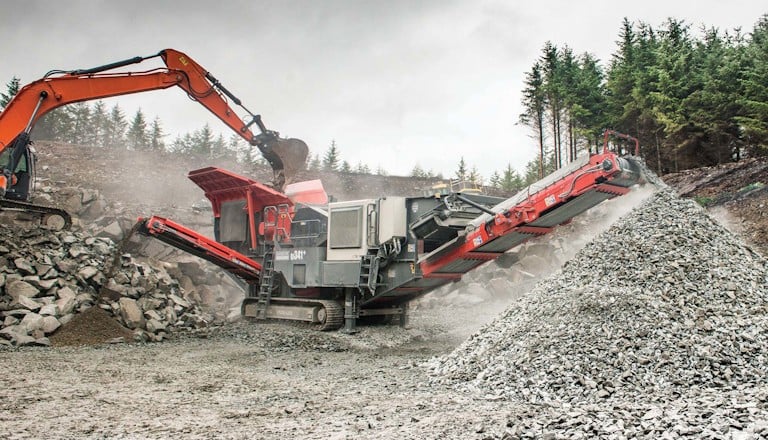 QJ341+ mobile jaw crusher