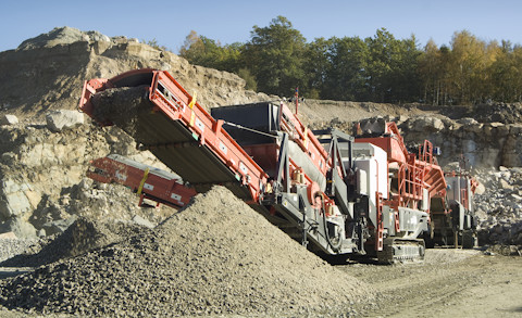 US440i mobile cone crusher
