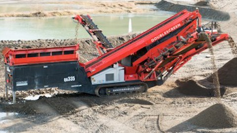 Sandvik QA335 Mobile Doublescreen