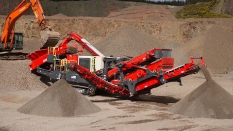 Sandvik QH332 DDHS Mobile hydrocone crusher
