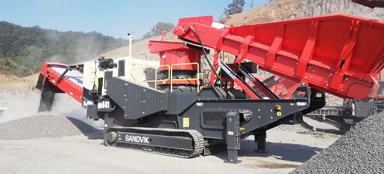 3HANDRED Harmony brunt h&o コンテナ　ハーモニー 2018 Sandvik QH441 Mobile Cone Crusher