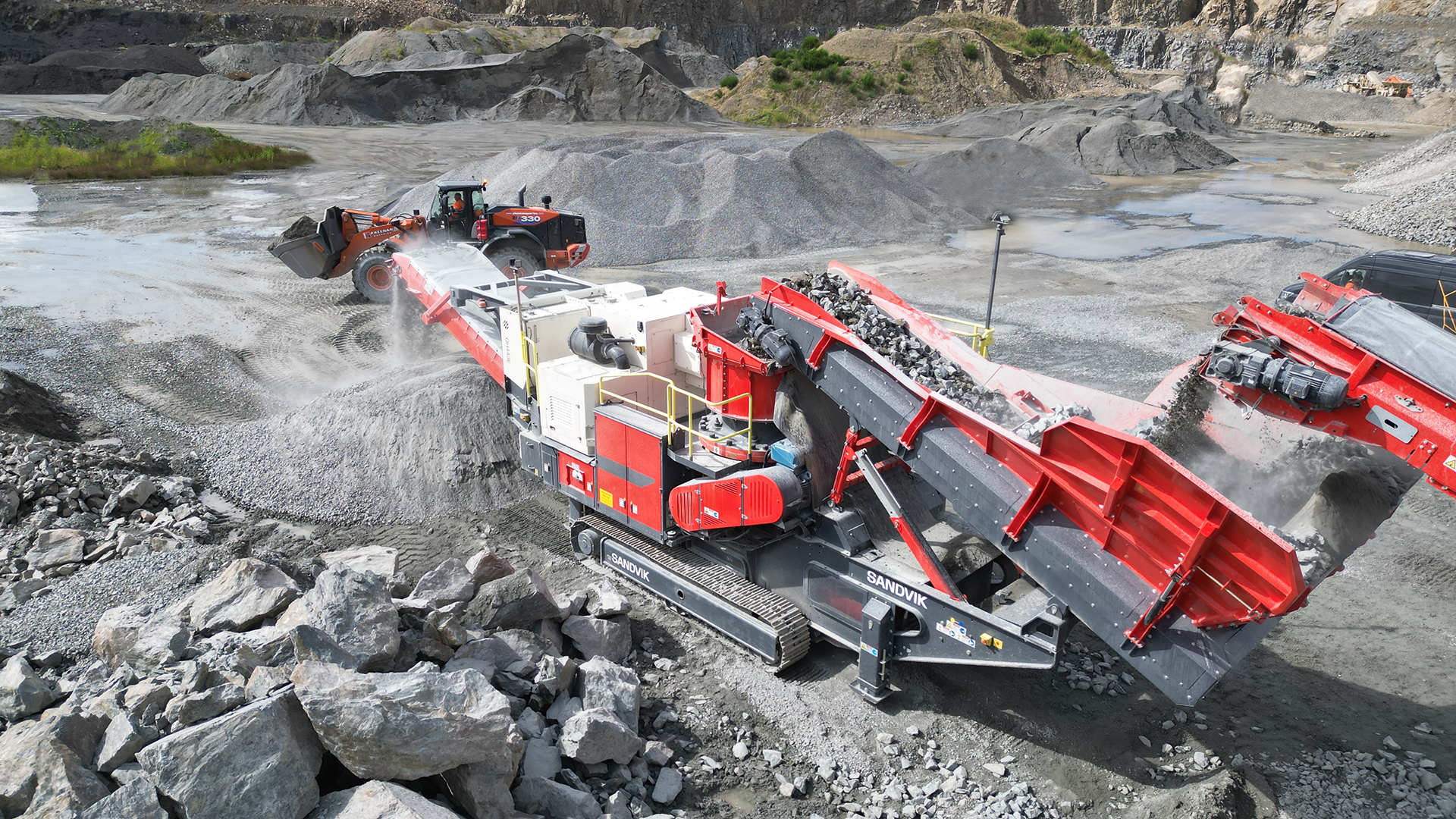 QH443E Cone crusher