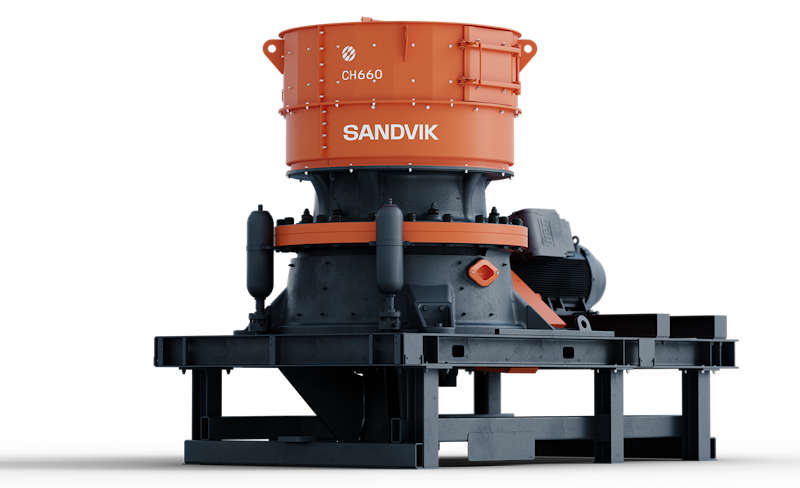 Sandvik CH660 Cone Crusher For Pebble-Crushing Applications