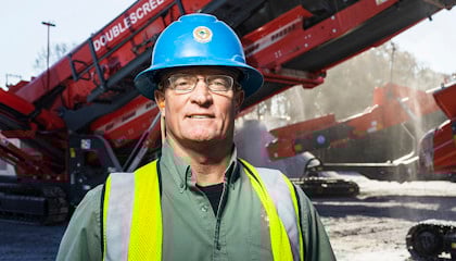 Oconee County quarry assistant manager Thom Moxley.